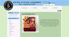 Desktop Screenshot of fifthavenuegourmet.com